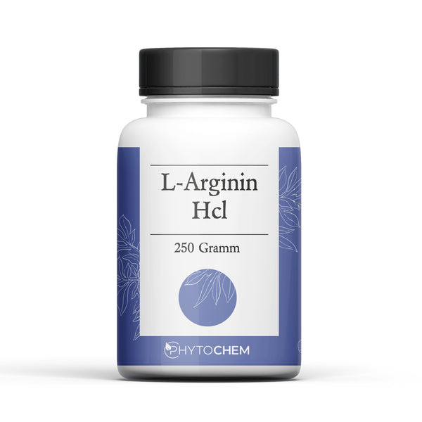 Mit Hydrochloride wird vom Körper besser aufgenommen Arginin Kapseln