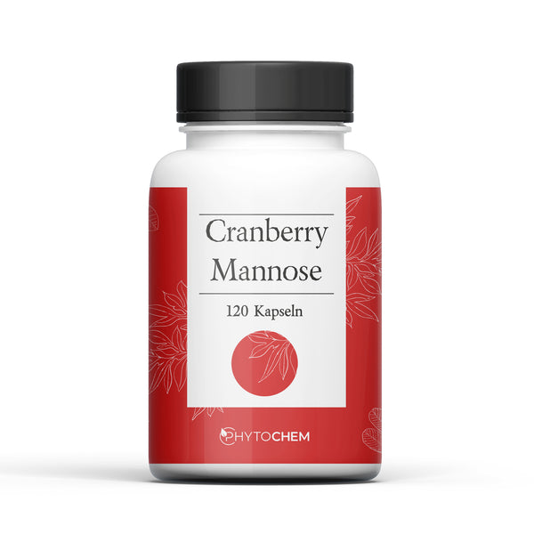 Für die Blase mit D-Mannose Cranberry Kapseln