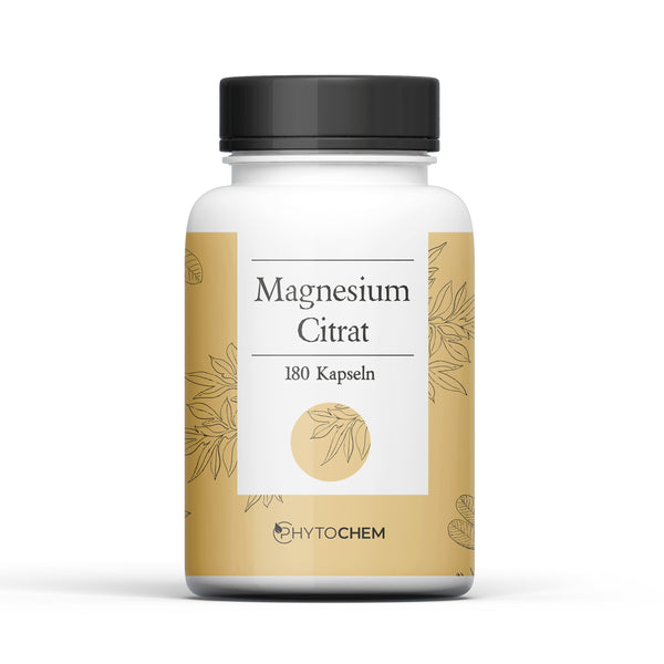  Unterstützung von Muskeln und Bindegewebe Magnesium Citrat Kapsel 