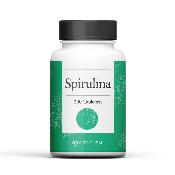 Ein nährstoffreiches Superfood Spirulina Tabletten