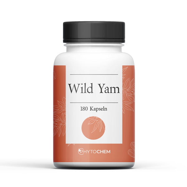 Knochenstärkende und vitalisierende Wirkung Wild Yam Kapseln