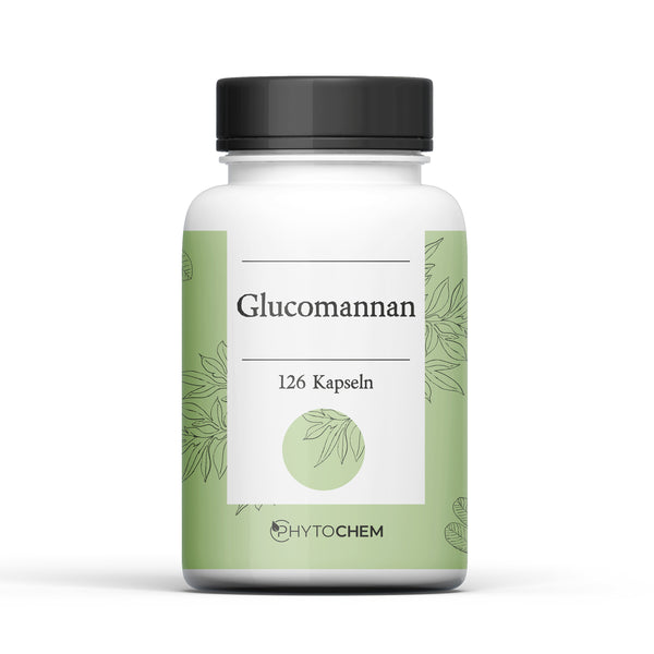 Nahrungsergänzung aus der Konjacwurzel 160 Glucomannan Kapseln