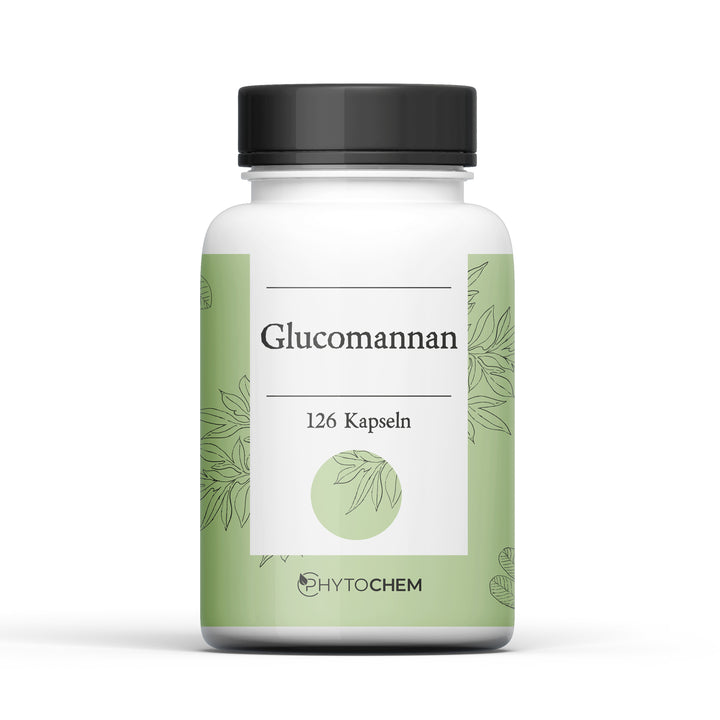 Nahrungsergänzung aus der Konjacwurzel 160 Glucomannan Kapseln