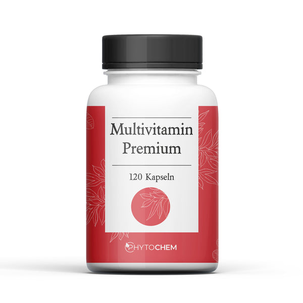 Mit 24 wichtige Vitamine, Mineralien, Spurenelemente Multivitamin Kapseln