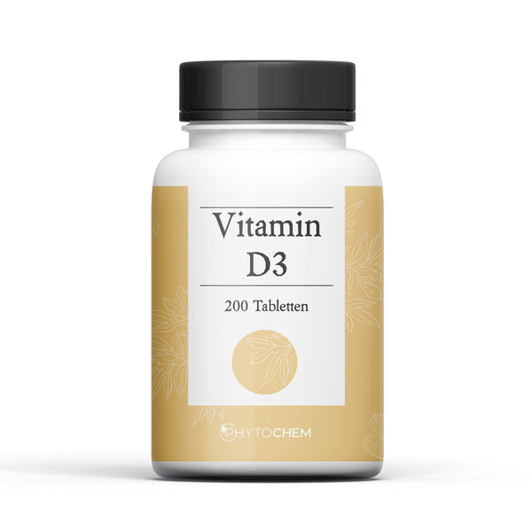 Nahrungsergänzung Stärkung des Immunsystems Vitamin D3 Tabletten